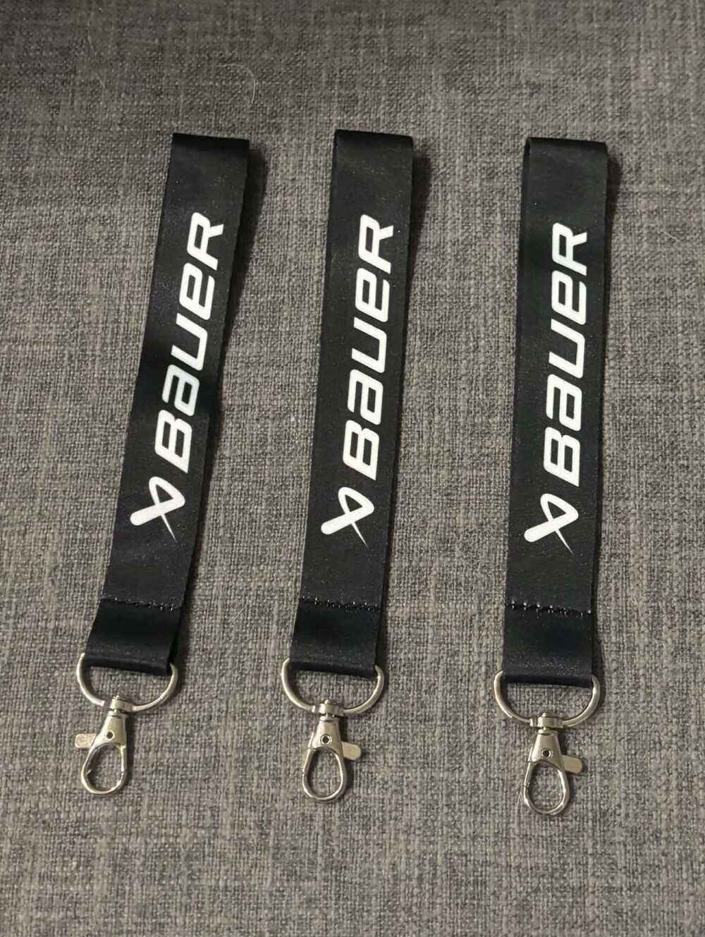 Bauer Hockey Lot of 3 Keychains New